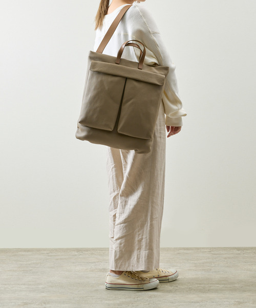 SLOW スロウ / shrink -2way helmet bag- シュリンクレザーショルダー