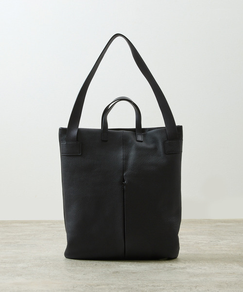 SLOW(スロウ)の「SLOW スロウ / shrink -2way helmet bag- シュリンクレザーショルダーバッグ 牛革ヘルメットバッグ / 858S74R(ショルダーバッグ・メンズ・グレー/ブラック/チョコ・FREE)」の13枚目の写真