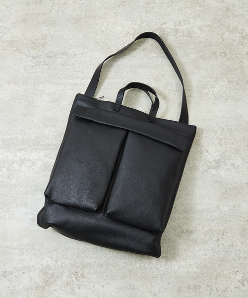 SLOW スロウ / shrink -2way helmet bag- シュリンクレザーショルダー