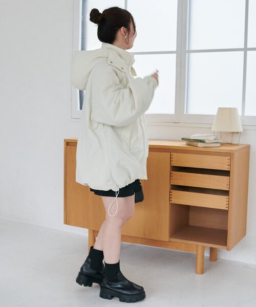 中綿モンスターショートコート（ダウンジャケット/コート）｜DISCOAT