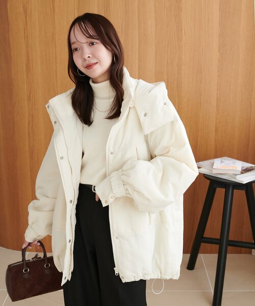 セール】中綿モンスターショートコート（ダウンジャケット/コート