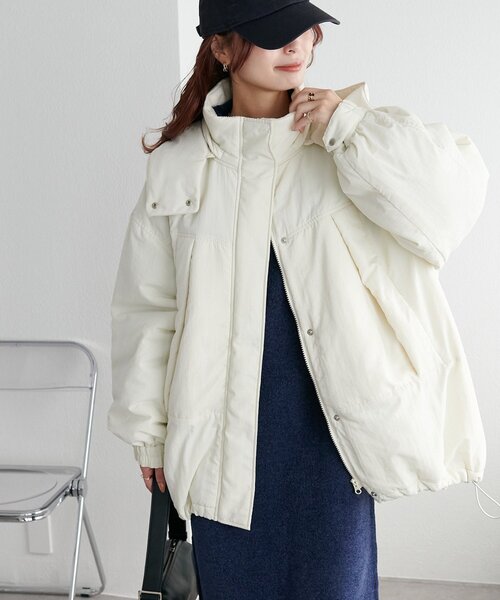 セール】中綿モンスターショートコート（ダウンジャケット/コート