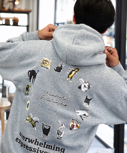 L'atelier(ラトリエ)の「グラフィック パーカー ワイド 長袖スウェット フーディー(パーカー・メンズ・ブラック系その他5/ホワイト系5/グリーン系その他5/ブラック系5/ブラック系/ブラック系その他2/ホワイト系その他3/ホワイト系その他/ホワイト系その他2/ブラック系その他/ブラック系その他3/ホワイト系その他4/ブラック系4/グレー系その他6/ネイビー系4/ホワイト系その他6/ネイビー系6/ブラック系その他4/ブラック系その他6・LL/L/M)」の16枚目の写真