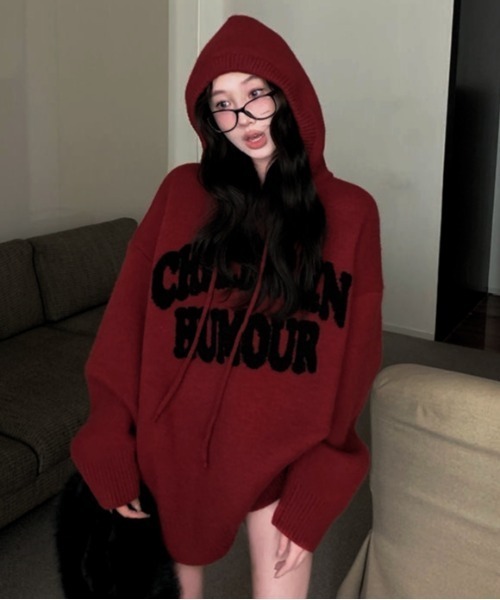 BRIEFINGフード付きセーター BRIEFING（ブリーフィング） ゴルフ メンズ シャギー ロゴ