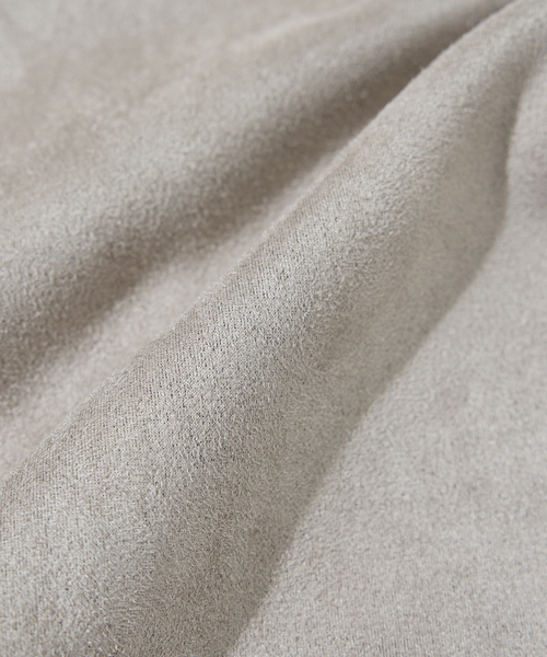 ABAHOUSE（アバハウス）の「【セットアップ対応】ネオスエード ライダースジャケット / ダンボールニット（ブルゾン・メンズ・ブラック/ライトグレー・46/44/48）」の11枚目の写真