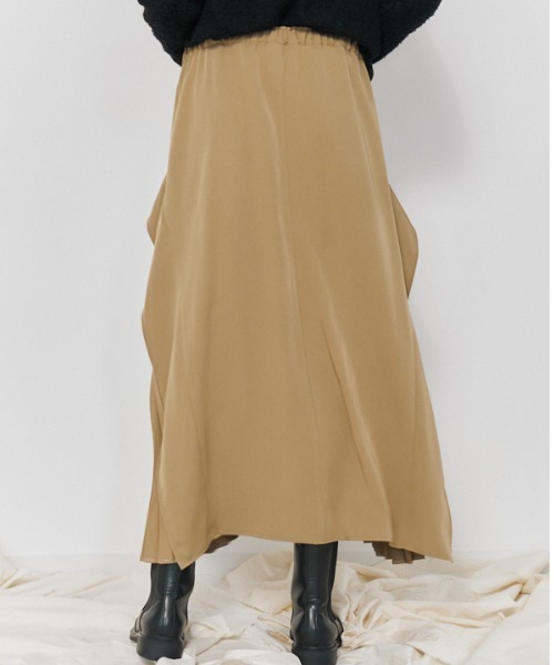 Muel Chic(ミュエルシック)の「Louis pleats skirt ルイスプリーツスカート(スカート・レディース・オフホワイト/ブラック/ベージュ・FREE)」の20枚目の写真