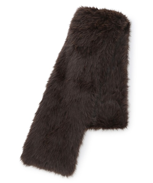 Guess（ゲス）の「ZALINA Scarf スカーフ マフラー（マフラー・レディース・ブラック/ブラウン・ONE SIZE）」の2枚目の写真