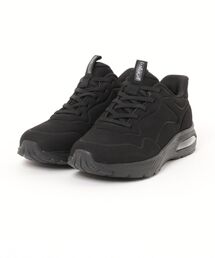 ABC-MART（エービーシーマート）の「ABC SELECT エービーシーセレクト QS EMBOSS LACE スリッポンスニーカー W1045 ALL BLACK（スニーカー・レディース）」