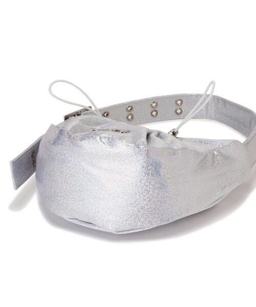 YIE YIE(イエイエ)の「YIE YIE/イエイエ/SASHA BAG GLITTER(ハンドバッグ・レディース・シルバー・F)」の8枚目の写真