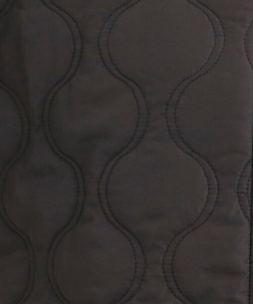 DRESKIP（ドレスキップ）の「【高レビュー/洗濯機可/撥水】大人のための キルトオーバーブルゾン（ブルゾン・レディース・ベージュ/ブラック/カーキ・01/02/03/04）」の7枚目の写真