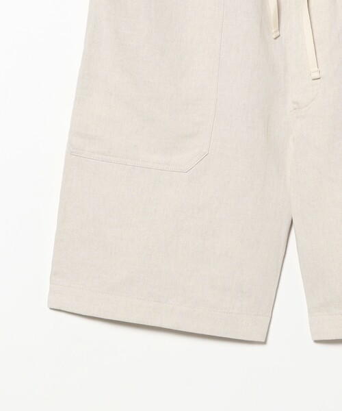 BEAMS F(ビームスエフ)の「*A VONTADE / コットンリネン ミリタリー デニム ショーツ(その他パンツ・メンズ・オフホワイト・LARGE/MEDIUM/SMALL)」の5枚目の写真