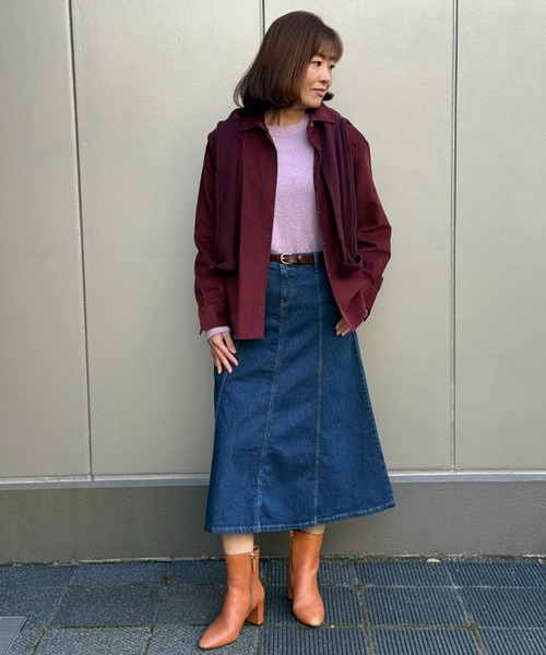 BANANA REPUBLIC FACTORY STORE(バナナリパブリック ファクトリーストア)の「BANANA REPUBLIC FACTORY STORE クラシック コーデュロイシャツ(シャツ/ブラウス・レディース・ワイン/ブラウン・L/M/S/XS)」の7枚目の写真