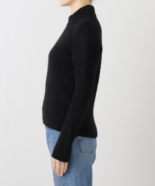 CITYSHOP（シティーショップ）の「LIAH BEL：ニット（ニット/セーター・レディース・オレンジ/ブラック・SMALL）」の6枚目の写真