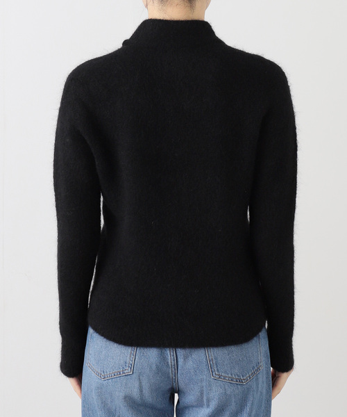 CITYSHOP（シティーショップ）の「LIAH BEL：ニット（ニット/セーター・レディース・オレンジ/ブラック・SMALL）」の7枚目の写真