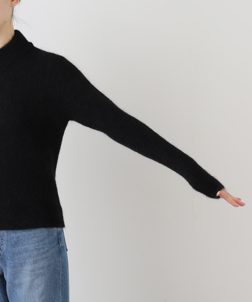 CITYSHOP（シティーショップ）の「LIAH BEL：ニット（ニット/セーター・レディース・オレンジ/ブラック・SMALL）」の9枚目の写真