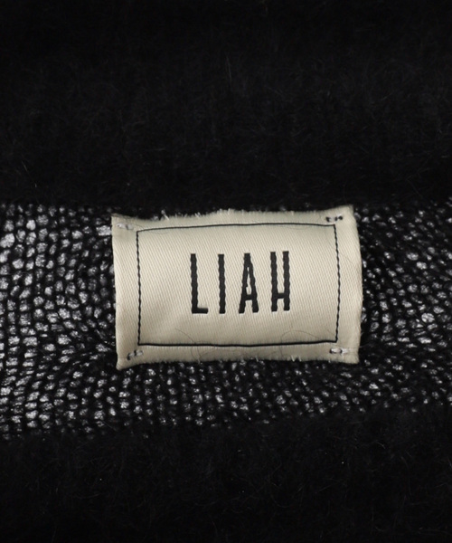 CITYSHOP（シティーショップ）の「LIAH BEL：ニット（ニット/セーター・レディース・オレンジ/ブラック・SMALL）」の11枚目の写真