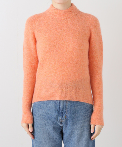 CITYSHOP（シティーショップ）の「LIAH BEL：ニット（ニット/セーター・レディース・オレンジ/ブラック・SMALL）」の14枚目の写真