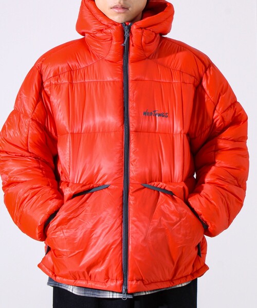 WILD THINGS（ワイルドシングス）の「【WILD THINGS/ワイルドシングス】BIVOUAC LOFT JACKET（ダウンジャケット/コート・メンズ・チャコールグレー/レッド/マスタード/ブラック・L/M）」の10枚目の写真
