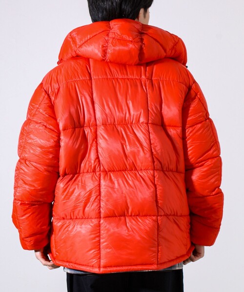 WILD THINGS（ワイルドシングス）の「【WILD THINGS/ワイルドシングス】BIVOUAC LOFT JACKET（ダウンジャケット/コート・メンズ・チャコールグレー/レッド/マスタード/ブラック・L/M）」の13枚目の写真