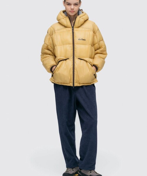 WILD THINGS（ワイルドシングス）の「【WILD THINGS/ワイルドシングス】BIVOUAC LOFT JACKET（ダウンジャケット/コート・メンズ・チャコールグレー/レッド/マスタード/ブラック・L/M）」の7枚目の写真