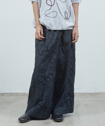 Dulcamara（ドゥルカマラ）の「ラフステッチワイドイージ ーPT（その他パンツ）」