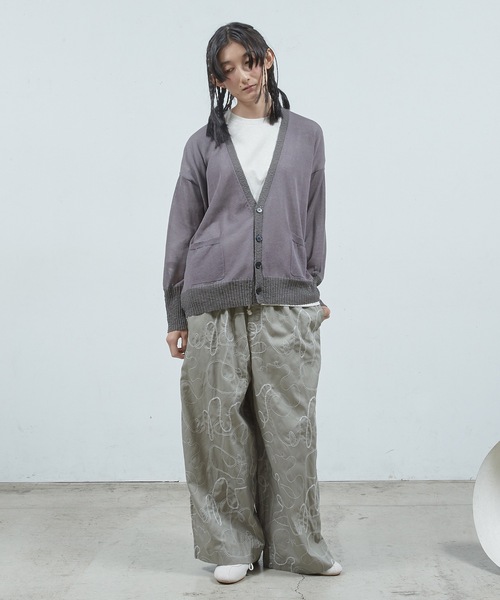Dulcamara（ドゥルカマラ）の「ラフステッチワイドイージ ーPT（その他パンツ・メンズ・ネイビー/ミント・0/1）」の17枚目の写真