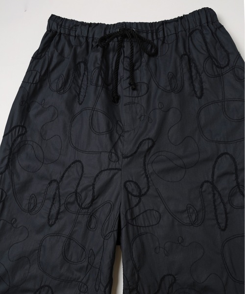 Dulcamara（ドゥルカマラ）の「ラフステッチワイドイージ ーPT（その他パンツ・メンズ・ネイビー/ミント・0/1）」の18枚目の写真