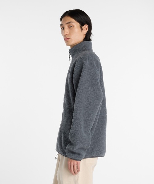 NEW BALANCE(ニューバランス)の「ハイパイル ジャケット(ブルゾン・メンズ・グレー/ライトグリーン・MEDIUM/LARGE/X-LARGE/XX-LARGE/SMALL)」の13枚目の写真