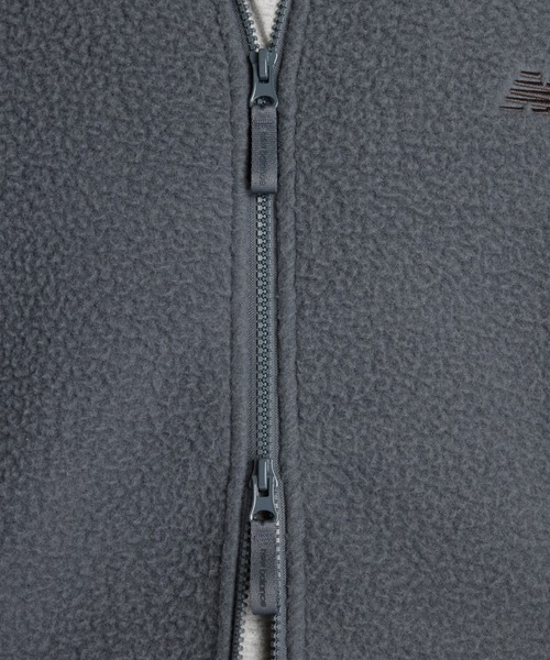 NEW BALANCE(ニューバランス)の「ハイパイル ジャケット(ブルゾン・メンズ・グレー/ライトグリーン・MEDIUM/LARGE/X-LARGE/XX-LARGE/SMALL)」の17枚目の写真