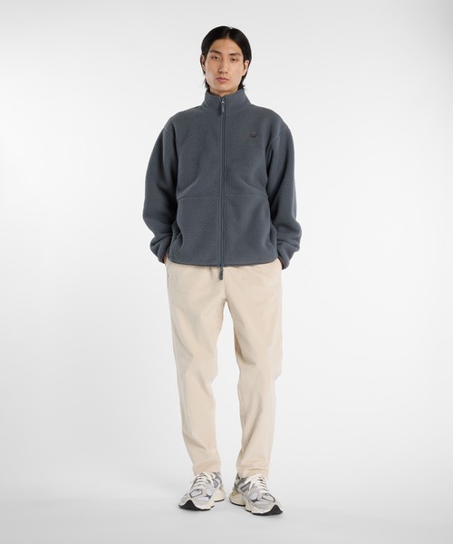 NEW BALANCE(ニューバランス)の「ハイパイル ジャケット(ブルゾン・メンズ・グレー/ライトグリーン・MEDIUM/LARGE/X-LARGE/XX-LARGE/SMALL)」の19枚目の写真