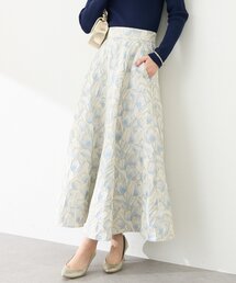 La boutique BonBon | 【BonBonガールズセレクト・最強映えスカート】お花柄ジャガードスカート(スカート)