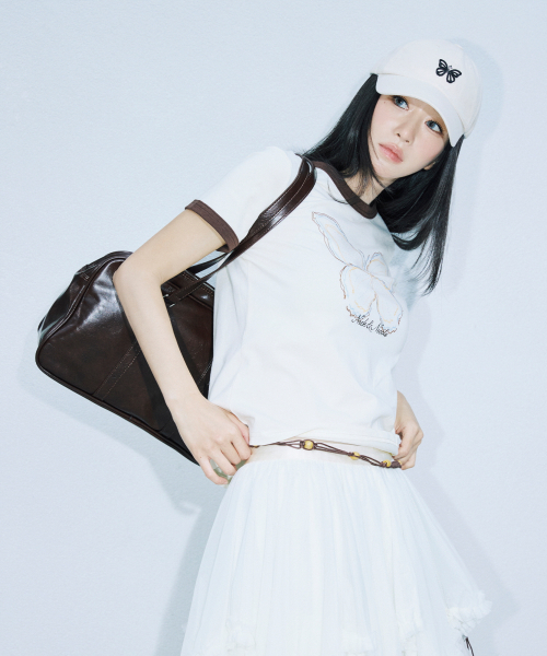 NICK&NICOLE(ニックアンドニコール)の「CRYSTAL LEATHER BOSTON BAG_RED BROWN(ショルダーバッグ・レディース・その他・FREE)」の5枚目の写真