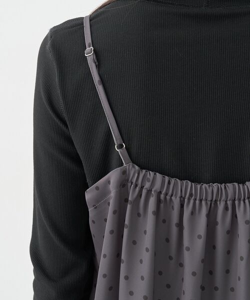 earth music&ecology（アースミュージックアンドエコロジー）の「アソートサテンキャミワンピース（ワンピース・レディース・ホワイト系その他2/グレー系その他5/ブラウン系その他5・FREE）」の17枚目の写真