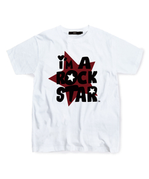 レッドアイムラックスタプリントTシャツホワイト