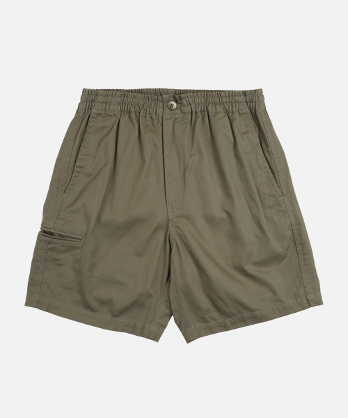 FRIZMWORKS(フリズムワークス)の「WASHED OFFICER CHINO SHORTS _ MUD(その他パンツ・メンズ・その他・LARGE/X-LARGE/SMALL/MEDIUM)」の1枚目の写真