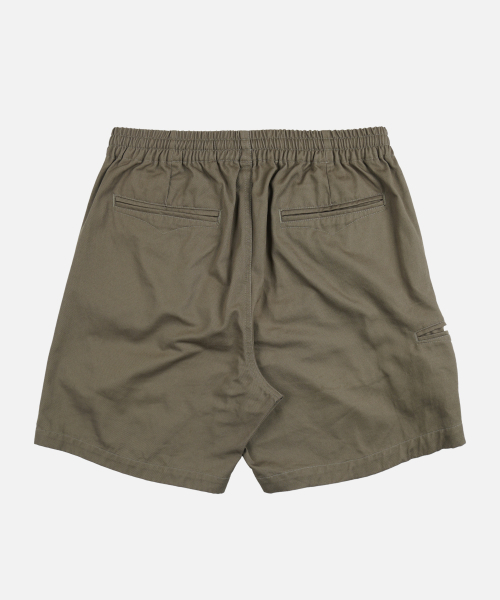 FRIZMWORKS(フリズムワークス)の「WASHED OFFICER CHINO SHORTS _ MUD(その他パンツ・メンズ・その他・LARGE/X-LARGE/SMALL/MEDIUM)」の3枚目の写真