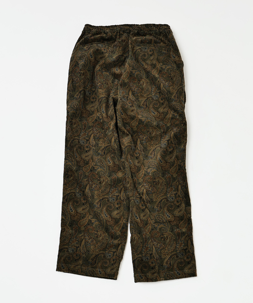 JOURNAL STANDARD relume（ジャーナルスタンダード　レリューム）の「ペイズリープリント 6ウェル コーデュロイ イージーパンツ（その他パンツ・メンズ・チャコールグレー/カーキ/ベージュ系その他・SMALL/MEDIUM/LARGE）」の22枚目の写真