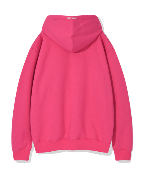 Wacky WiLLy（ワッキーウィリー）の「ワッペン裏起毛フードピンク（パーカー・レディース・その他・SMALL/MEDIUM/LARGE/X-LARGE）」の3枚目の写真
