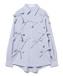Ray BEAMS（レイビームス）の「Sister Jane / Jules Check Bows Shirt（シャツ/ブラウス・レディース）」
