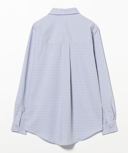 Sister Jane(シスタージェーン)の「Sister Jane / Jules Check Bows Shirt(シャツ/ブラウス・レディース・サックスブルー・X-SMALL)」の5枚目の写真