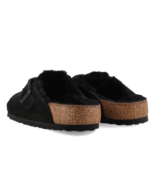 BIRKENSTOCK（ビルケンシュトック）の「BIRKENSTOCK BOSTON SHEARLING -REGULAR- / ビルケンシュトック ボストン シアリング レギュラーフィット / 259881（スニーカー・レディース・ブラック・39/40/41/42/43）」の3枚目の写真