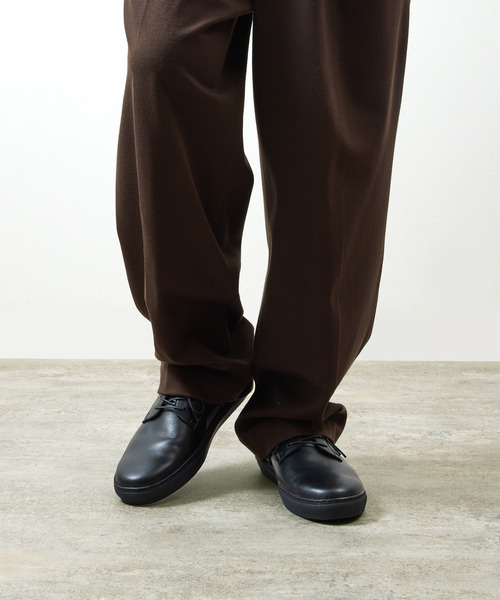 PADRONE（パドローネ）の「PADRONE パドローネ / Ex. DERBY PLAIN TOE SHOES 別注クロームレザー外羽根プレーントゥレザーシューズ / PA7043-2004（ドレスシューズ・メンズ・ブラック・40/41/42）」の2枚目の写真