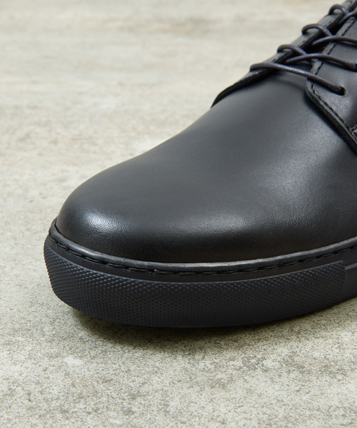 PADRONE（パドローネ）の「PADRONE パドローネ / Ex. DERBY PLAIN TOE SHOES 別注クロームレザー外羽根プレーントゥレザーシューズ / PA7043-2004（ドレスシューズ・メンズ・ブラック・40/41/42）」の6枚目の写真