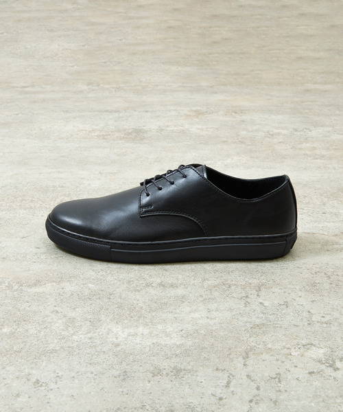 PADRONE（パドローネ）の「PADRONE パドローネ / Ex. DERBY PLAIN TOE SHOES 別注クロームレザー外羽根プレーントゥレザーシューズ / PA7043-2004（ドレスシューズ・メンズ・ブラック・40/41/42）」の8枚目の写真