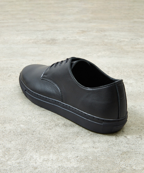 PADRONE（パドローネ）の「PADRONE パドローネ / Ex. DERBY PLAIN TOE SHOES 別注クロームレザー外羽根プレーントゥレザーシューズ / PA7043-2004（ドレスシューズ・メンズ・ブラック・40/41/42）」の10枚目の写真