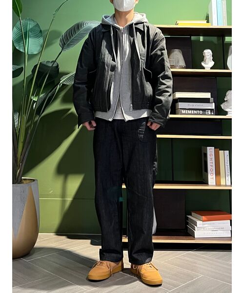 WOOALONG(ウアロン)の「Signature hood zip-up - GREY(パーカー・レディース・グレー・MEDIUM/LARGE/SMALL)」の19枚目の写真