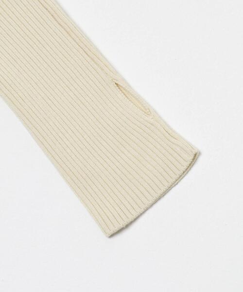 KBF（ケイビーエフ）の「2WAYフリンジカーディガン（カーディガン/ボレロ・レディース・ベージュ系その他/ブラック/アイボリー・ONE）」の11枚目の写真