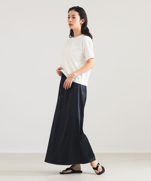 Demi-Luxe BEAMS（デミルクス ビームス）の「MAISON CORNICHON / クラシック ショートスリーブ Tシャツ（Tシャツ/カットソー・レディース・ブラック/オフホワイト/ブラウン系その他4・ONE SIZE）」の22枚目の写真