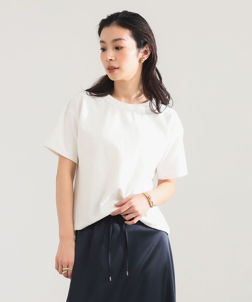 Demi-Luxe BEAMS（デミルクス ビームス）の「MAISON CORNICHON / クラシック ショートスリーブ Tシャツ（Tシャツ/カットソー・レディース・ブラック/オフホワイト/ブラウン系その他4・ONE SIZE）」の16枚目の写真