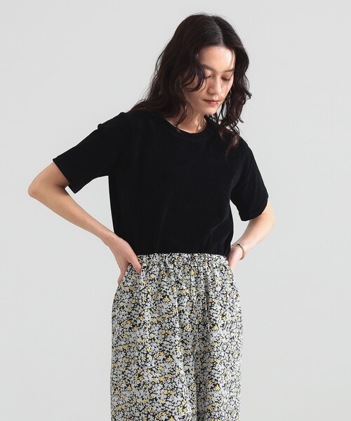 Demi-Luxe BEAMS（デミルクス ビームス）の「MAISON CORNICHON / クラシック ショートスリーブ Tシャツ（Tシャツ/カットソー・レディース・ブラック/オフホワイト/ブラウン系その他4・ONE SIZE）」の20枚目の写真